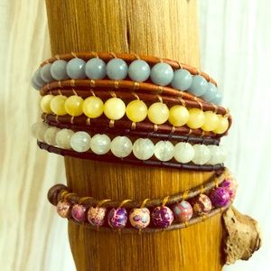 Single wrap bracelets